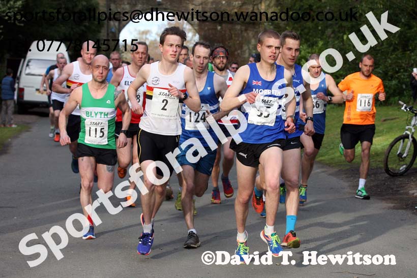 Les Allcorn 10k, Alnwick. Photo: David T. Hewitson/Sports for All Pics